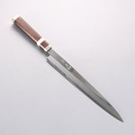 Sakai Takayuki Shiden Silver Steel No.3 Yanagiba Desert Ironwood(Sugihara model) Handle - Japannywholesale