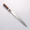 Sakai Takayuki Shiden Silver Steel No.3 Yanagiba Desert Ironwood(Sugihara model) Handle - Japannywholesale