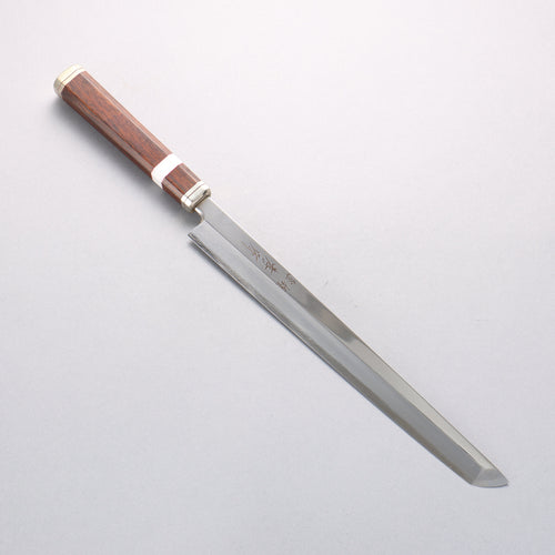 Sakai Takayuki Shiden Silver Steel No.3 Takohiki 270mm Desert Ironwood(Sugihara model) Handle - Japannywholesale