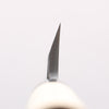 Sakai Takayuki Tokujyo White Steel No.2 Kiritsuke Deba 180mm Magnolia Handle - Japannywholesale