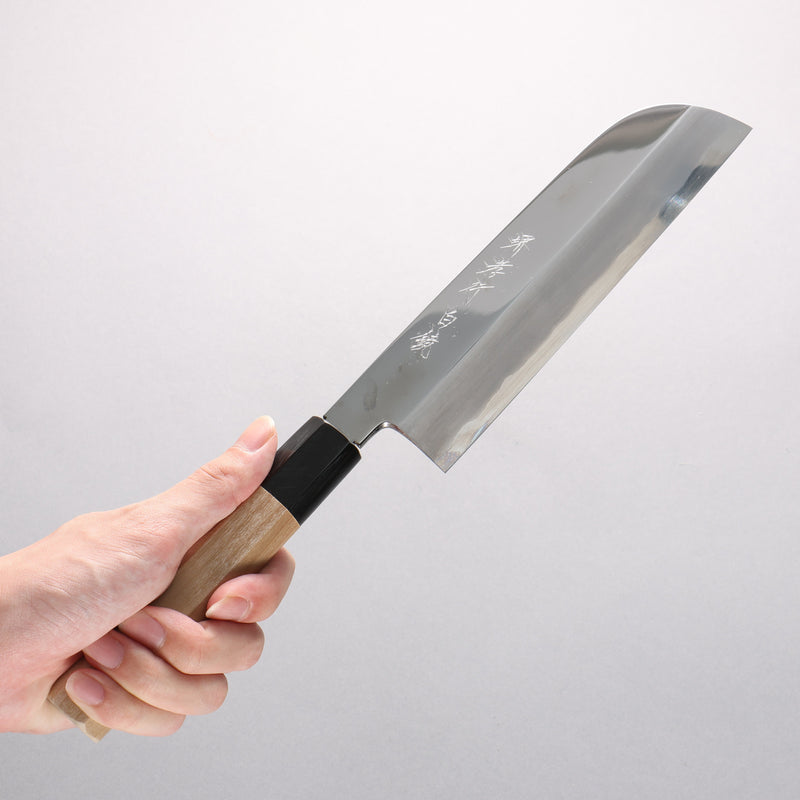 Sakai Takayuki White Steel No.2 Mirrored Finish Kamagata Usuba - Japannywholesale