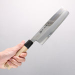 Sakai Takayuki White Steel No.2 Mirrored Finish Usuba - Japannywholesale