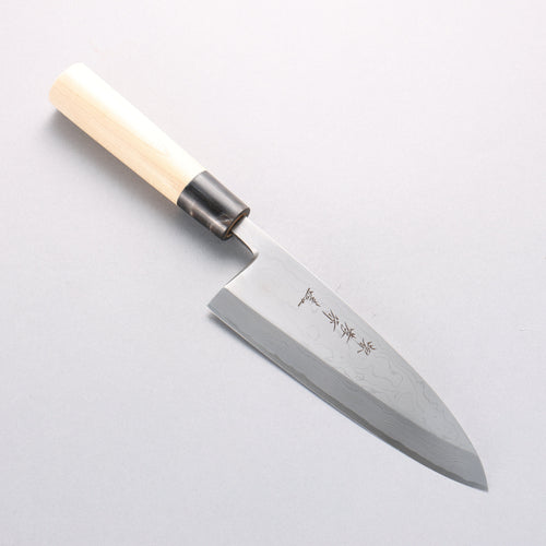 Sakai Takayuki Uzushio White Steel No.2 Deba Magnolia Handle - Japannywholesale