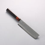 Seisuke VG10 33 Layer Hammered Damascus Usuba 160mm Black Pakka wood Handle - Japannywholesale