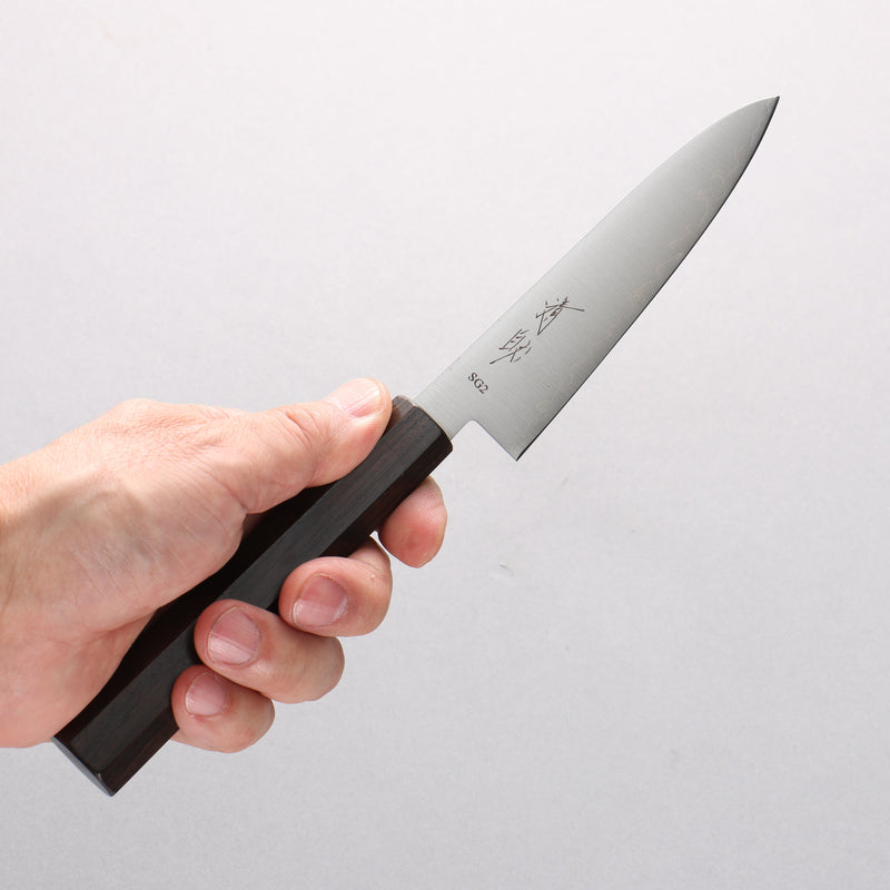 Seisuke SG2 Petty-Utility 120mm Ebony Wood Handle - Japannywholesale