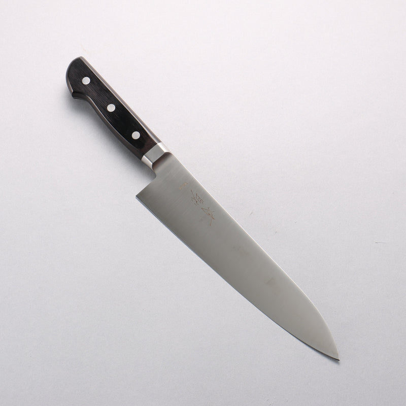 Seisuke Stainless Steel Gyuto 210mm Black Pakka wood Handle - Japannywholesale