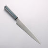 Seisuke Stainless Steel Bread Slicer 240mm Oak (Indigo Dyed) Handle - Japannywholesale