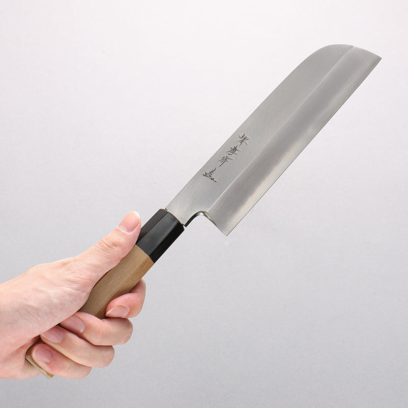 Sakai Takayuki Chef Series Silver Steel No.3 Kamagata Usuba Magnolia Handle - Japannywholesale