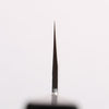 Isamitsu Abe Blue Super Hammered Black Finished Nakiri 165mm Rosewood (pentagonal) Handle - Japannywholesale
