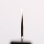 Isamitsu Abe Blue Super Hammered Black Finished Nakiri 165mm Rosewood (pentagonal) Handle - Japannywholesale