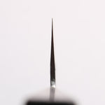 Isamitsu Abe Blue Super Hammered Black Finished Santoku 180mm Rosewood (pentagonal) Handle - Japannywholesale