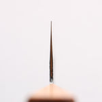 Isamitsu Abe White Steel No.1 Hammered Nakiri 165mm Japanese Elm (pentagonal) Handle - Japannywholesale