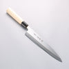 Sakai Takayuki White Steel No.3 Kasumitogi Mioroshi Deba 240mm Magnolia Handle - Japannywholesale