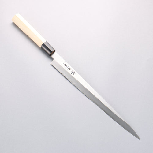 Sakai Takayuki Kasumitogi White Steel Fuguhiki Magnolia Handle - Japannywholesale