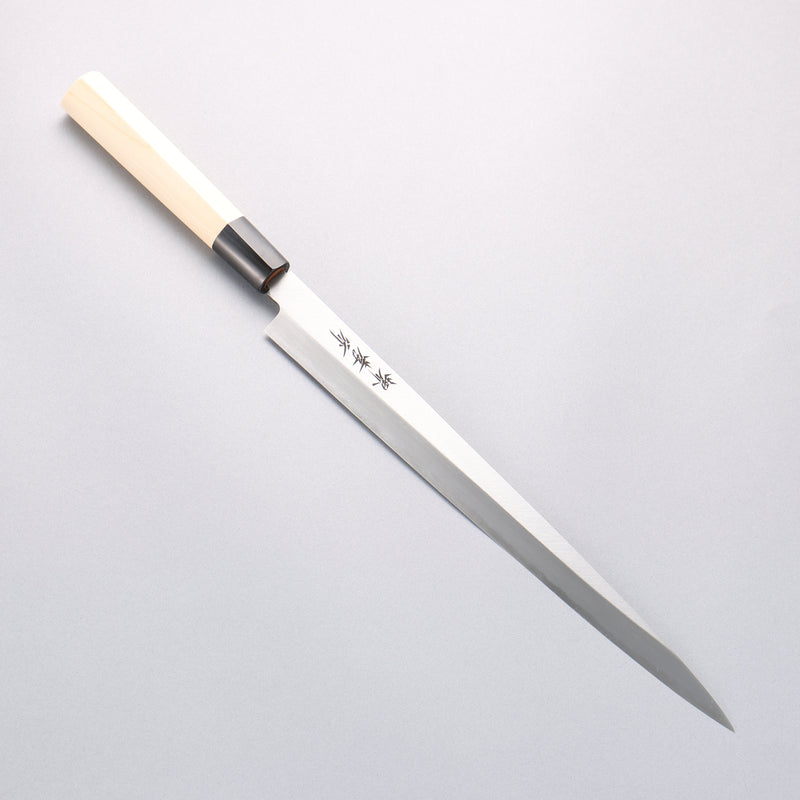 Sakai Takayuki Kasumitogi White Steel Fuguhiki Magnolia Handle - Japannywholesale
