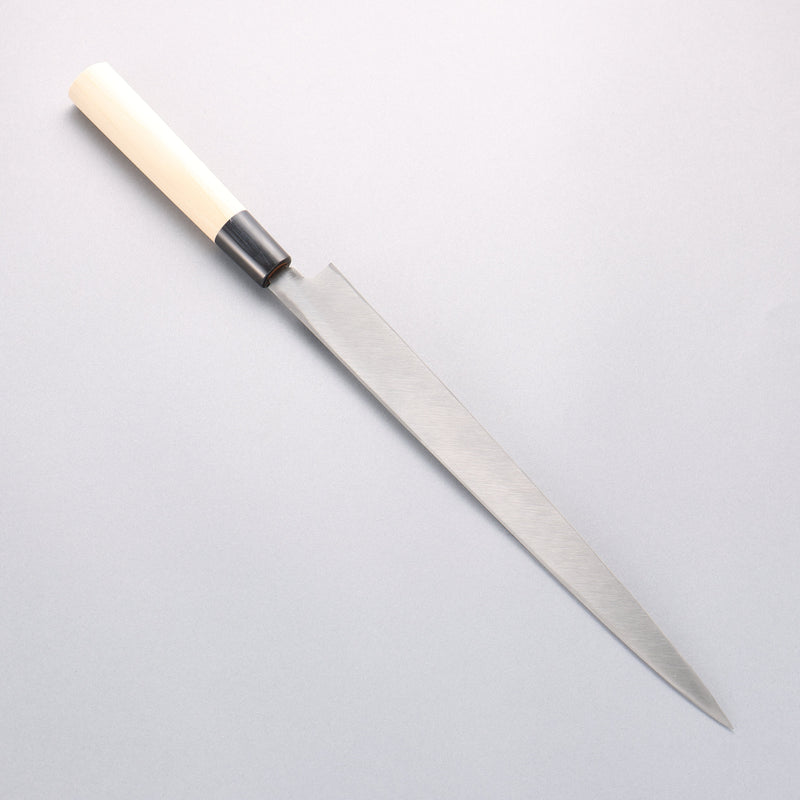 Sakai Takayuki Kasumitogi White Steel Fuguhiki Magnolia Handle - Japannywholesale