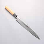Sakai Takayuki Hakugin INOX Mirrored Finish Yanagiba Yew Tree Handle - Japannywholesale
