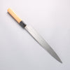 Sakai Takayuki Hakugin INOX Mirrored Finish Yanagiba Yew Tree Handle - Japannywholesale