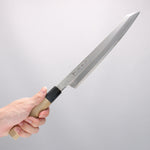 Sakai Takayuki Chef Series Silver Steel No.3 Kiritsuke Yanagiba 270mm Magnolia Handle - Japannywholesale