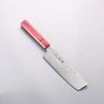 Higuchi SG2 Damascus Migaki Finished Usuba 165mm Red Pakka wood Handle - Japannywholesale