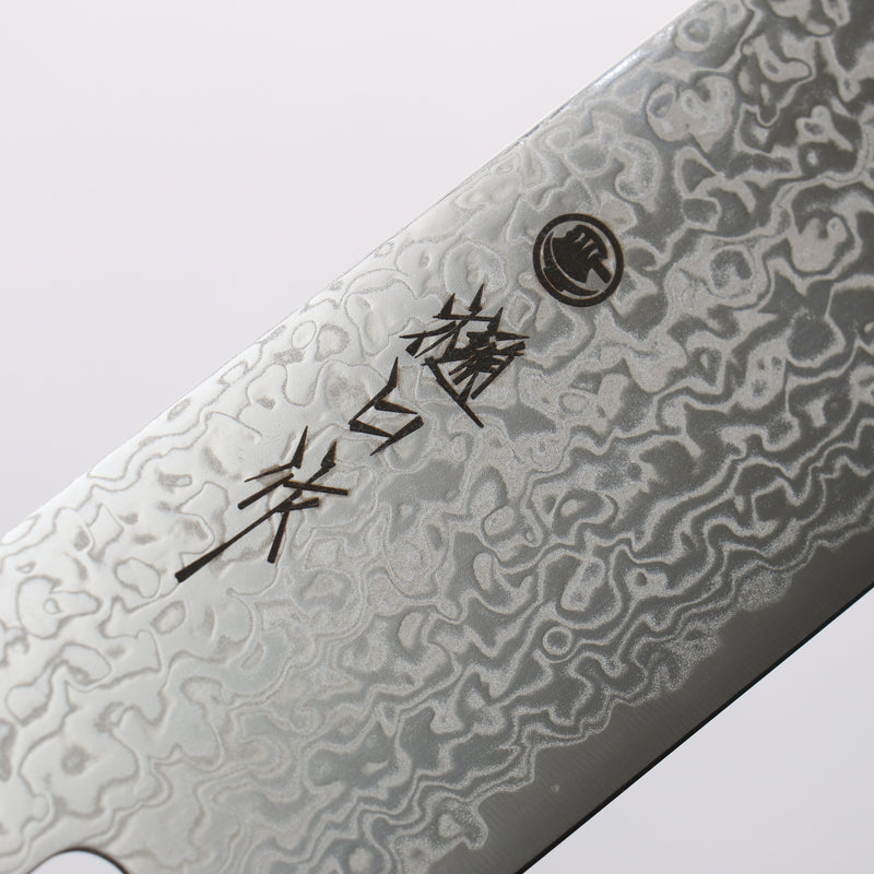Higuchi SG2 Damascus Migaki Finished Usuba 165mm Red Pakka wood Handle - Japannywholesale