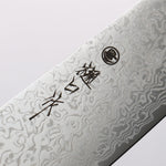 Higuchi SG2 Damascus Migaki Finished Kiritsuke Gyuto 210mm Red Pakka wood Handle - Japannywholesale