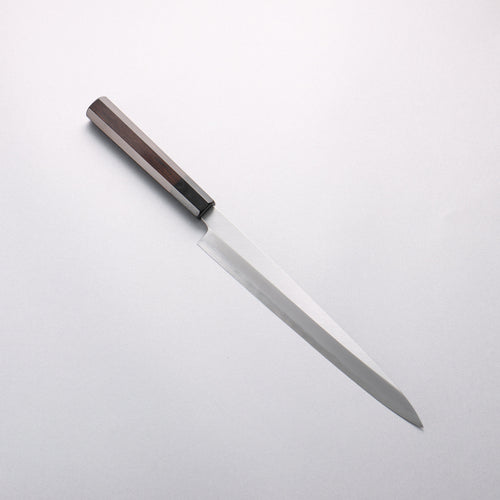 Minamoto Akitada Blue Steel No.2 Yanagiba 240mm Ebony Wood Handle - Japannywholesale