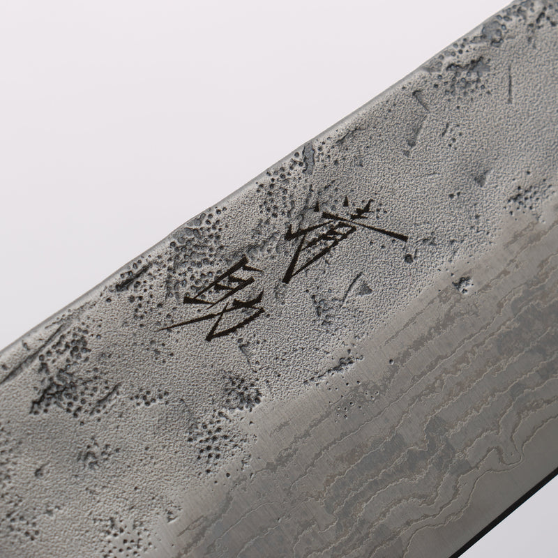 Seisuke Swedish Steel-stn Damascus Washiji Gyuto 210mm Magnolia Handle - Japannywholesale