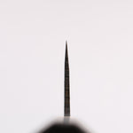 Seisuke Blue Steel No.1 Black Finished Gyuto 210mm Burnt Chestnut (ferrule: Cherry Wood) Handle - Japannywholesale