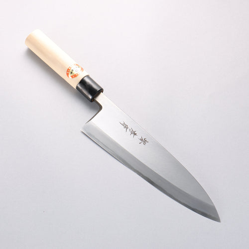 Sakai Takayuki Kasumitogi White Steel Deba 240mm Magnolia Handle - Japannywholesale