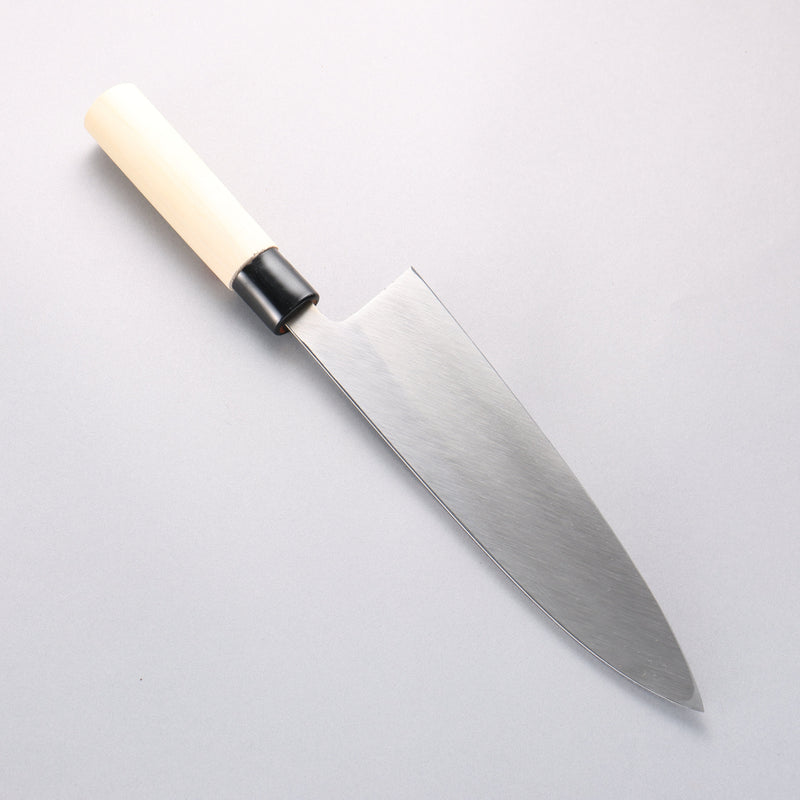 Sakai Takayuki Kasumitogi White Steel Deba 240mm Magnolia Handle - Japannywholesale