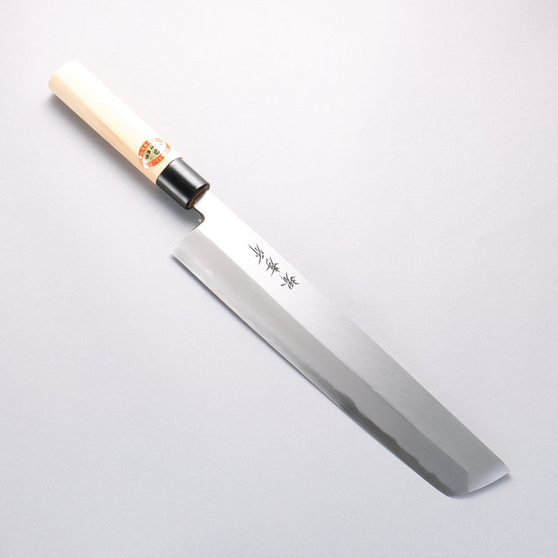 Sakai Takayuki Kasumitogi White Steel Hamokiri 300mm Magnolia Handle - Japannywholesale