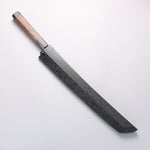 Sakai Takayuki Zangetsu Silver Steel No.3 Sakimaru Yanagiba Wenge Handle with Sheath - Japannywholesale