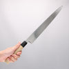 Sakai Takayuki [Left Handed] Kasumitogi White Steel Yanagiba Magnolia Handle - Japannywholesale