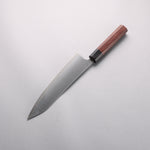 Shibata Takayuki Koutetsu Blue Super Gyuto 210mm Rosewood (Ferrule: Black Pakka Wood) Handle - Japannywholesale