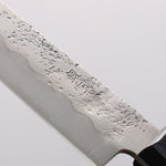 Oul Silver Steel No.3 Nashiji Petty-Utility 135mm Purple Pakka wood Handle - Japannywholesale