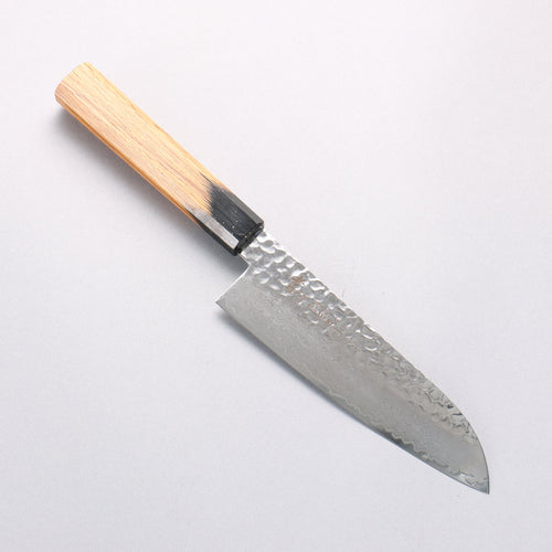 Sakai Takayuki VG10 33 Layer Damascus Santoku 170mm Live oak Lacquered (Kokushin) Handle - Japannywholesale