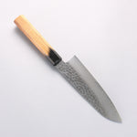 Sakai Takayuki VG10 33 Layer Damascus Santoku 170mm Live oak Lacquered (Kokushin) Handle - Japannywholesale