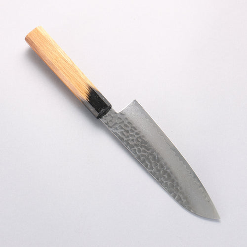Sakai Takayuki VG10 33 Layer Damascus Santoku 170mm Live oak Lacquered (Kokushin) Handle - Japannywholesale
