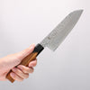 Sakai Takayuki VG10 33 Layer Damascus Santoku 170mm Live oak Lacquered (Kokushin) Handle - Japannywholesale
