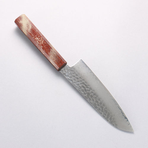 Sakai Takayuki VG10 33 Layer Damascus Santoku 170mm Live oak Lacquered (Seiren) Handle - Japannywholesale