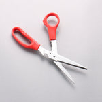 Top Products Multi-purpose kitchen scissors with floating tip Stainless Steel Red Plastic Handle 70 x 200 x 15mm - Japannywholesale