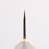 Seisuke Blue Super Black Finished Bunka 180mm Burnt Chestnut (ferrule: Cherry Wood) Handle - Japannywholesale