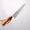 Sakai Takayuki Grand Chef Hamon Böhler SP Steel 45 Layer Damascus Gyuto 210mm Rosewood (Ferrule: Black Pakka Wood) Handle - Japannywholesale