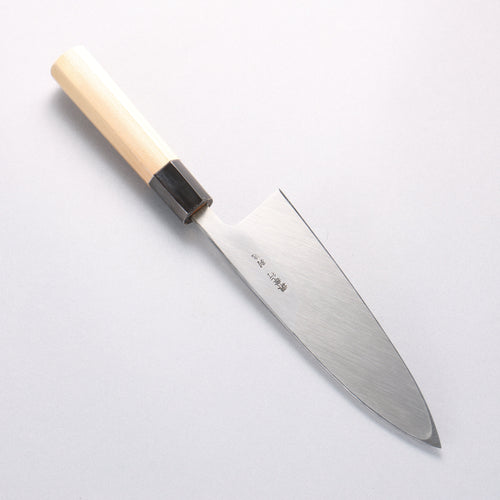 Sakai Takayuki White Steel No.2 Mirrored Finish Deba - Japannywholesale