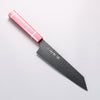 Sakai Takayuki Kurokage VG10 Hammered Teflon Coating Kengata Gyuto 190mm Live oak Lacquered (Kouseki) Handle - Japannywholesale