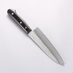 Sakai Takayuki Blue Steel Hammered 3 Layer Santoku 165mm - Japannywholesale