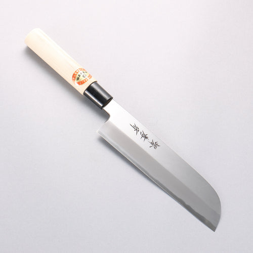 Sakai Takayuki Kasumitogi White Steel Kamagata Usuba Magnolia Handle - Japannywholesale