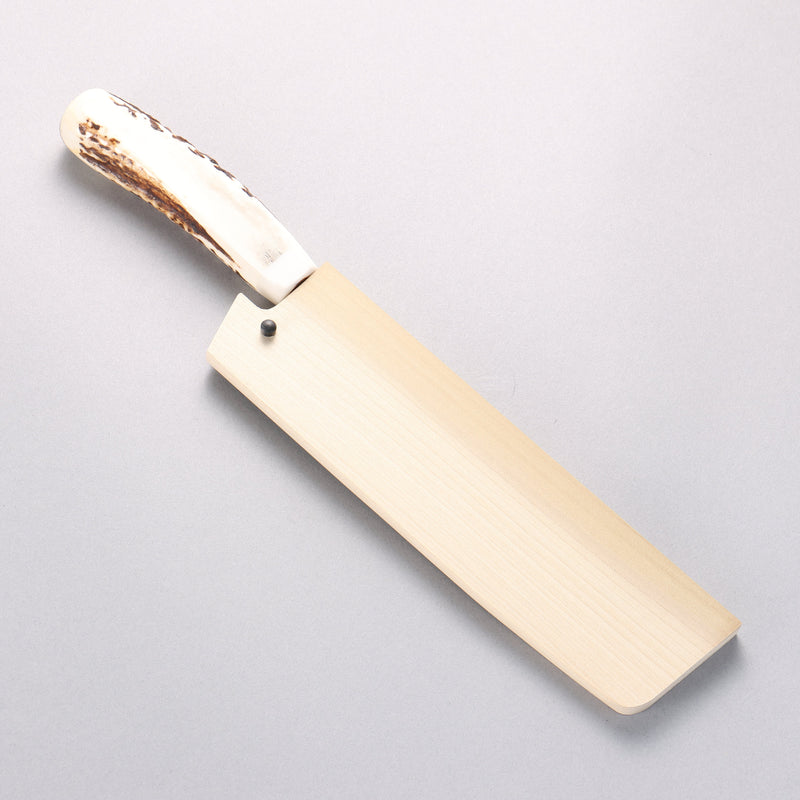 Sakai Takayuki VG10 33 Layer Damascus Nakiri 160mm Cow Bone Handle with Sheath - Japannywholesale
