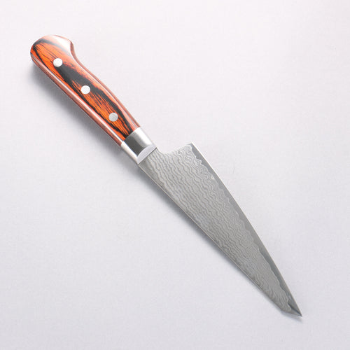Sakai Takayuki VG10 33 Layer Damascus Sabaki 150mm Mahogany Pakka wood Handle - Japannywholesale